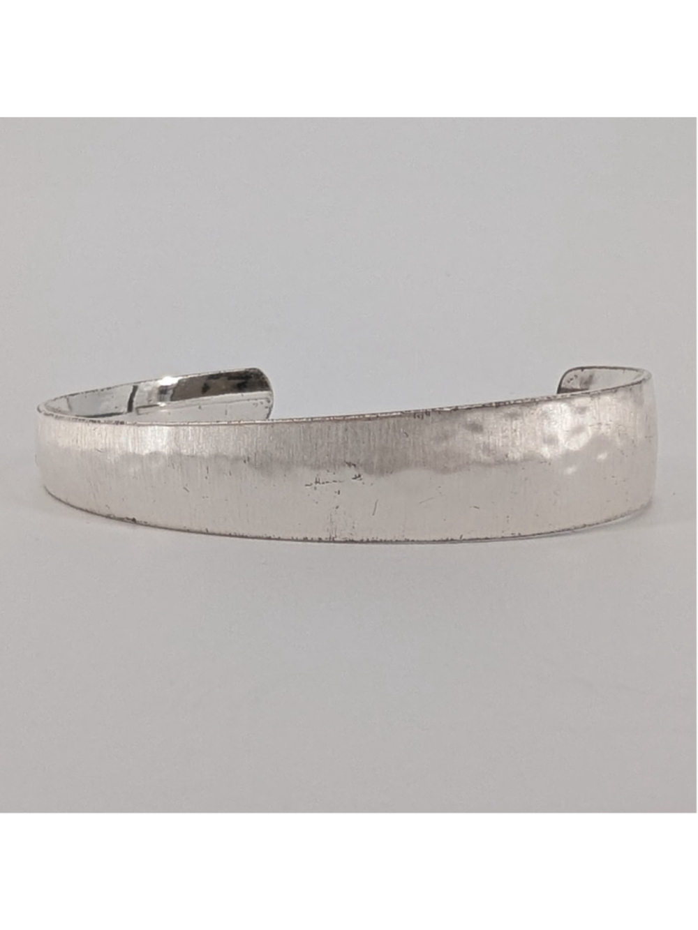 Kendra Scott Tiana Bright Silver Cuff Bracelet Set 3 Hammered Asymmetrical - Picture 5 of 13